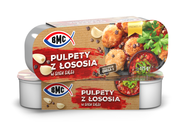 Pulpety z łososia w sosie salsa 175g