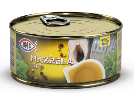 Makrela w oleju aromatyzowanym EO 300g