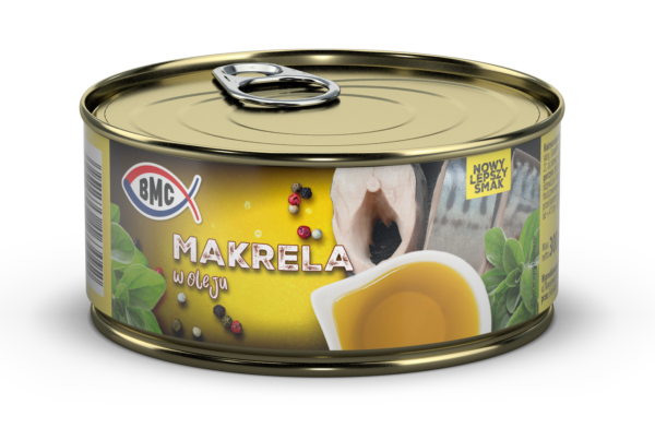 Makrela w oleju aromatyzowanym EO 300g