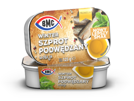 Podwędzane szproty w oleju "Winter" EO 125g