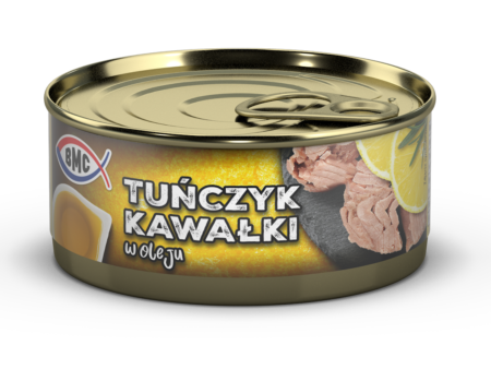 Tuńczyk w kawałkach w oleju 170g