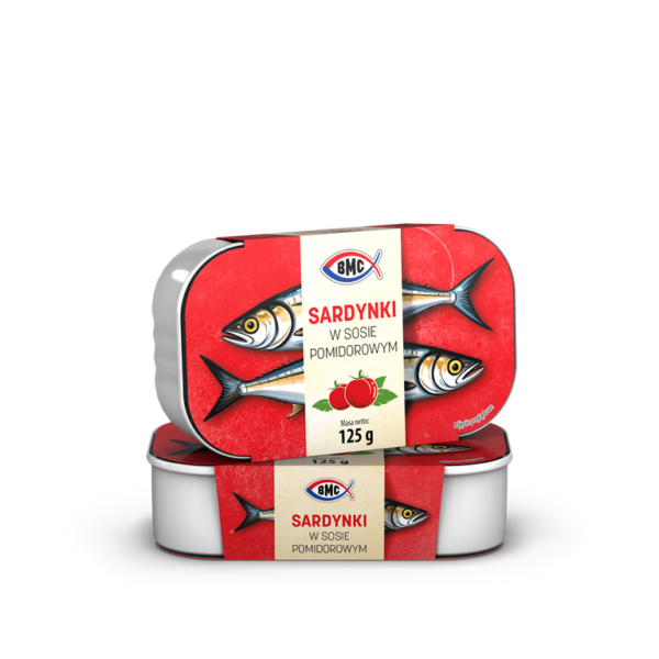 Sardynka marokańska w sosie pomidorowym 125 g